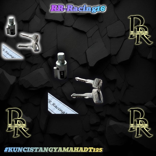 Yamaha DT125 DT175 DT250 DT400 RD400 XS360 ล็อคพวงมาลัย NOS