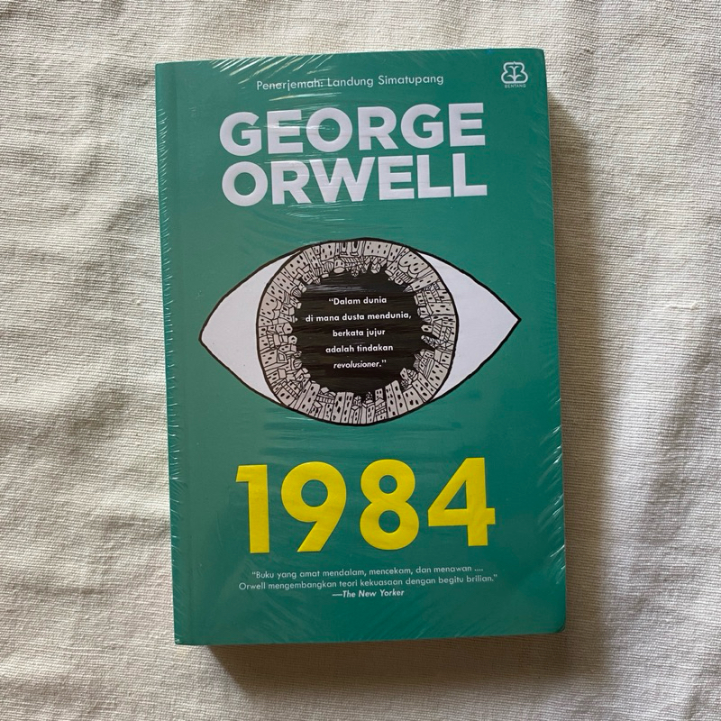 1984 หนังสือนิยาย - George Orwell ใหม่ ORIGINAL SEALED Bentang