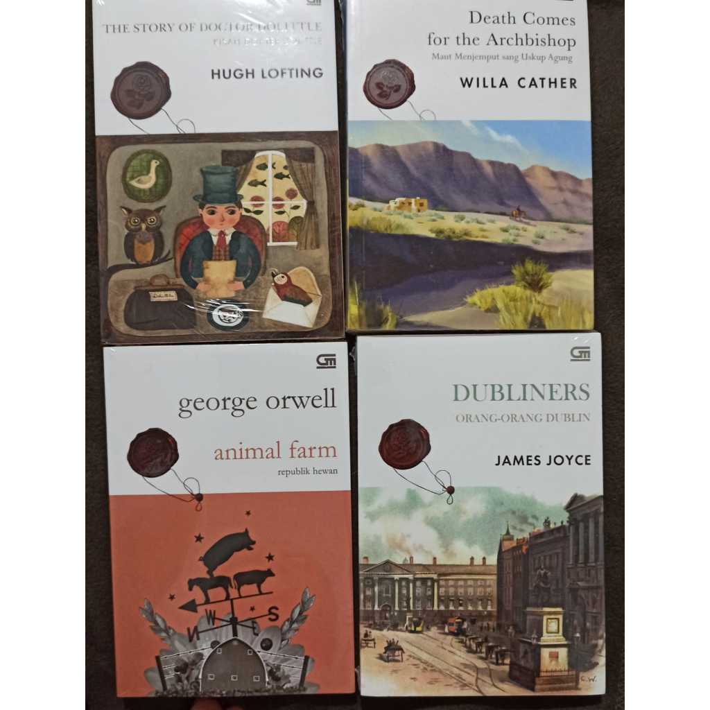 ดร. Dolittle Classic Literature World George Orwell James Joyce