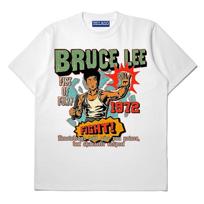 Belago Apparel - เสื้อยืด Bruce Lee Vintage Tees