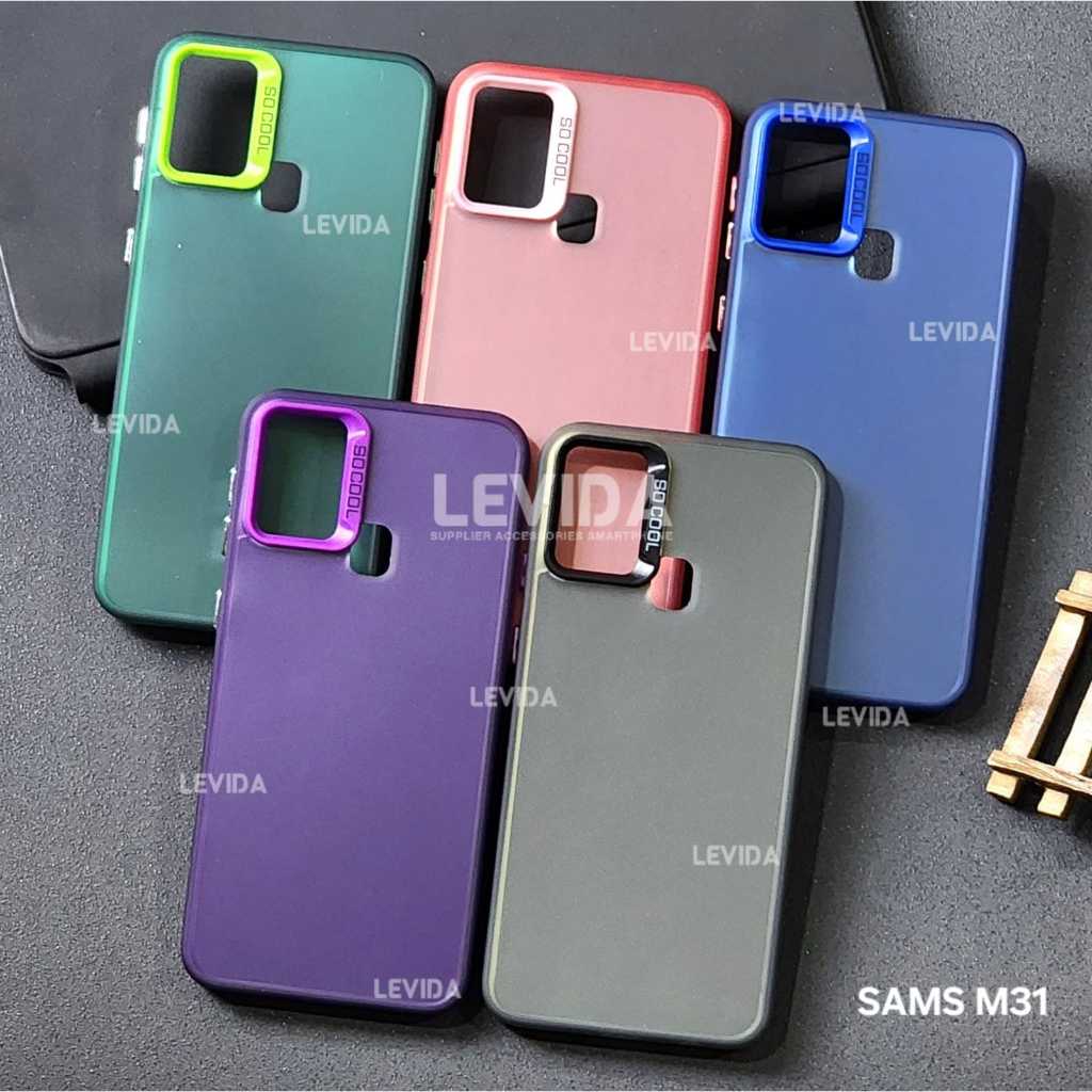 เคส Samsung M31 IMD Hybrid Plate เคสโฮโลแกรม Samsung M31