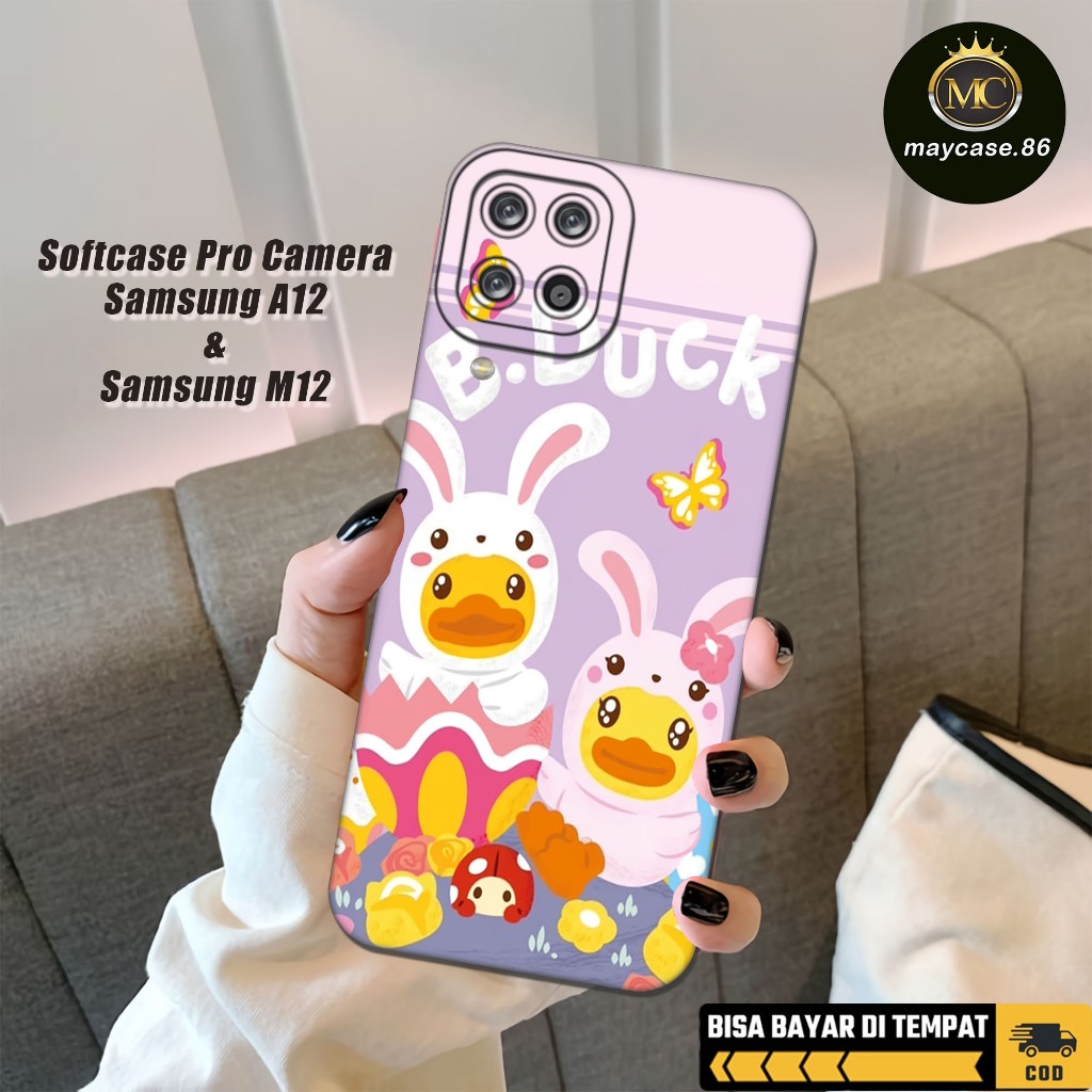 เคส HP MAYCASE.86 เคส Samsung A12/M12 - DONALD BEBEK เคส Samsung A12/M12 Motif - เคส Samsung A12/M12