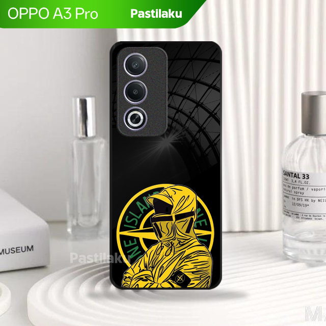 ล่าสุด Oppo A3 Pro 5G Glass Softcase [CS69-KACA] ฟิล์มกันรอย HP - เคส HP - Oppo Softcase - อุปกรณ์เส