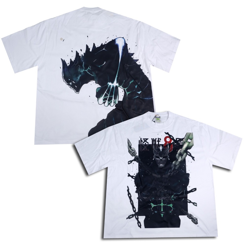 VONSEEY KAIJU NO 8 ANIME MANGA OVERSIZE เสื้อยืด