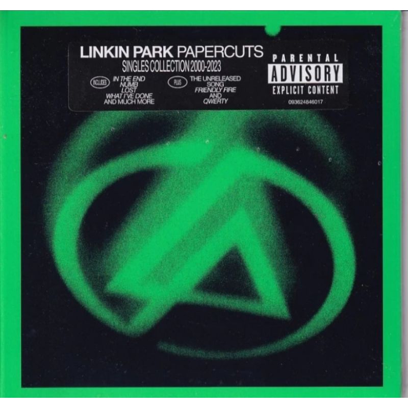 Cd LINKIN PARK - PAPERCUTS SINGLES COLLECTION 2000-2023 นําเข้า