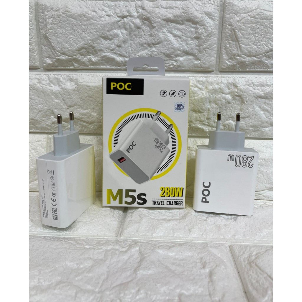 Batak สําหรับ POCO M5S Travel Charger 280W ชาร์จเร็ว