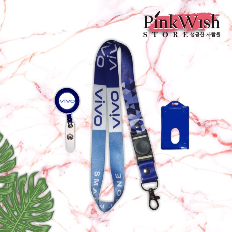 [ออกแบบล่าสุด] Blue Vivo สมาร์ทโฟน Idcard strap / Blue Vivo สมาร์ทโฟน Lanyard ซื้อรสชาติขายปลีกขายส่ง