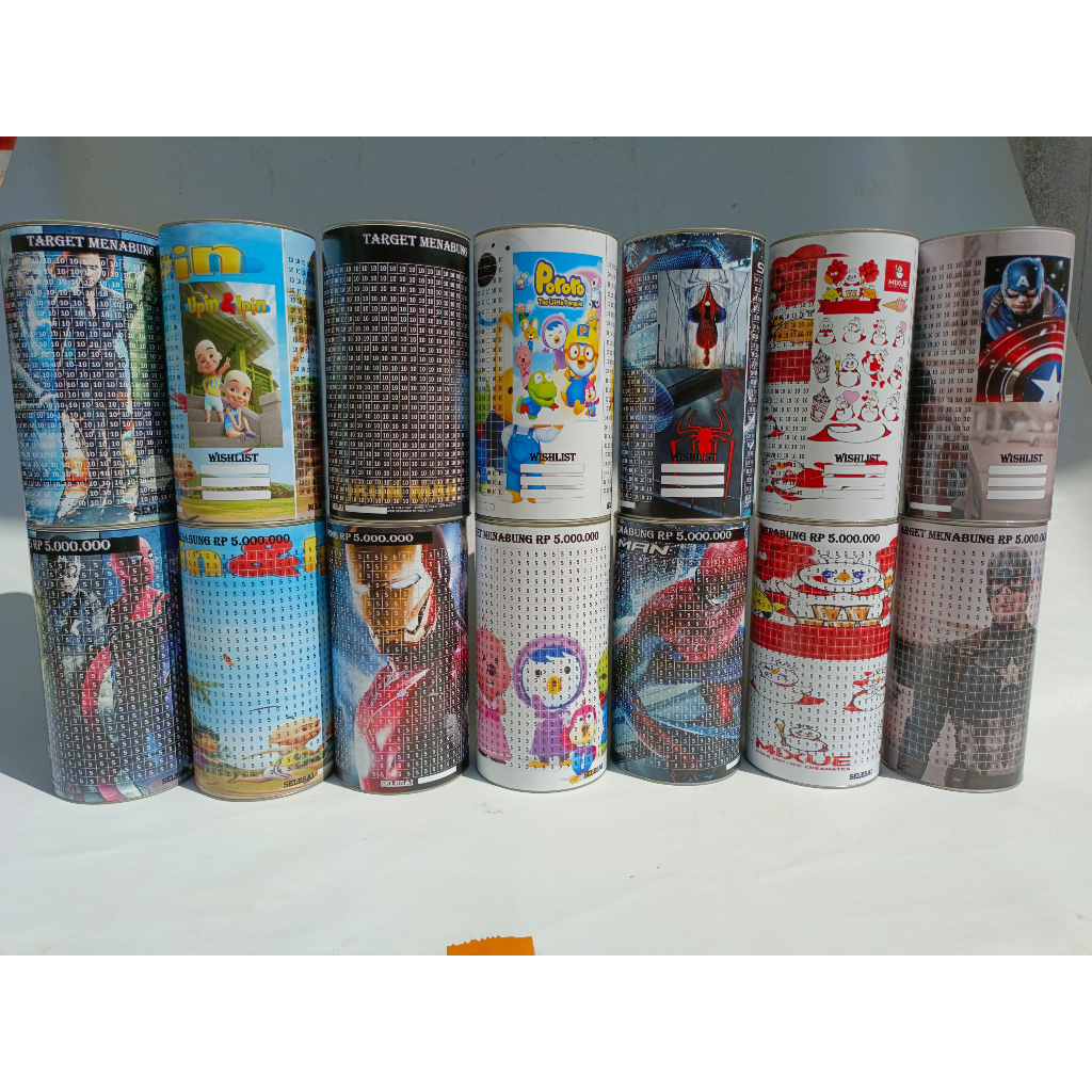 TARGET PIGGY BANK 10 MILLION JUMBO CHARACTERS TARGET PIGGY BANK 5 THOUSAND 5 MILLION JUMBO CHARACTER