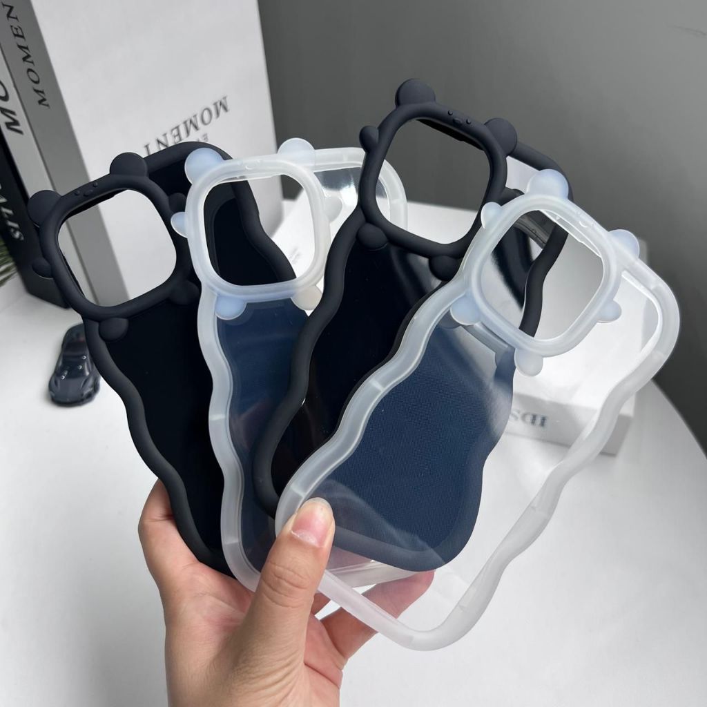 POCO M5S/M3/X6 ใหม่ 2024/X5/X5 PRO/X3/X3 PRO/C40 CASE MONSTER TRANSPARENT GM ACC