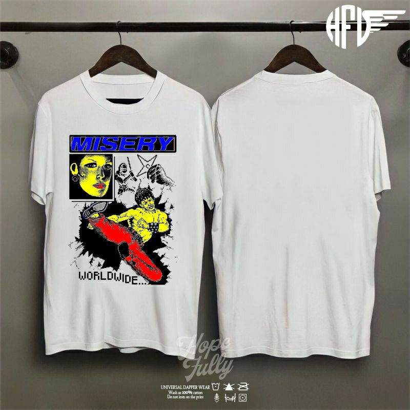 KATUN เสื้อยืด distro พรีเมี่ยมคอตตอน / เสื้อยืด misery jpn / เสื้อยืด distro