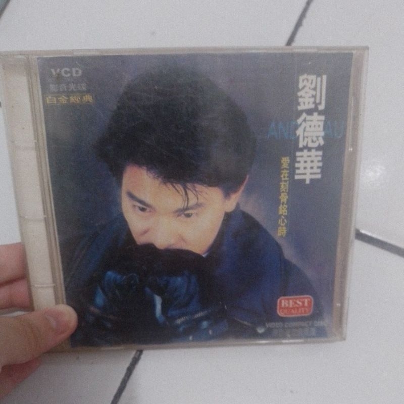 Vcd Cassette VCD Andy Lau Cassette เพลงจีน Cassette VCD เพลงจีน Old School Songs จีน Andy Lau