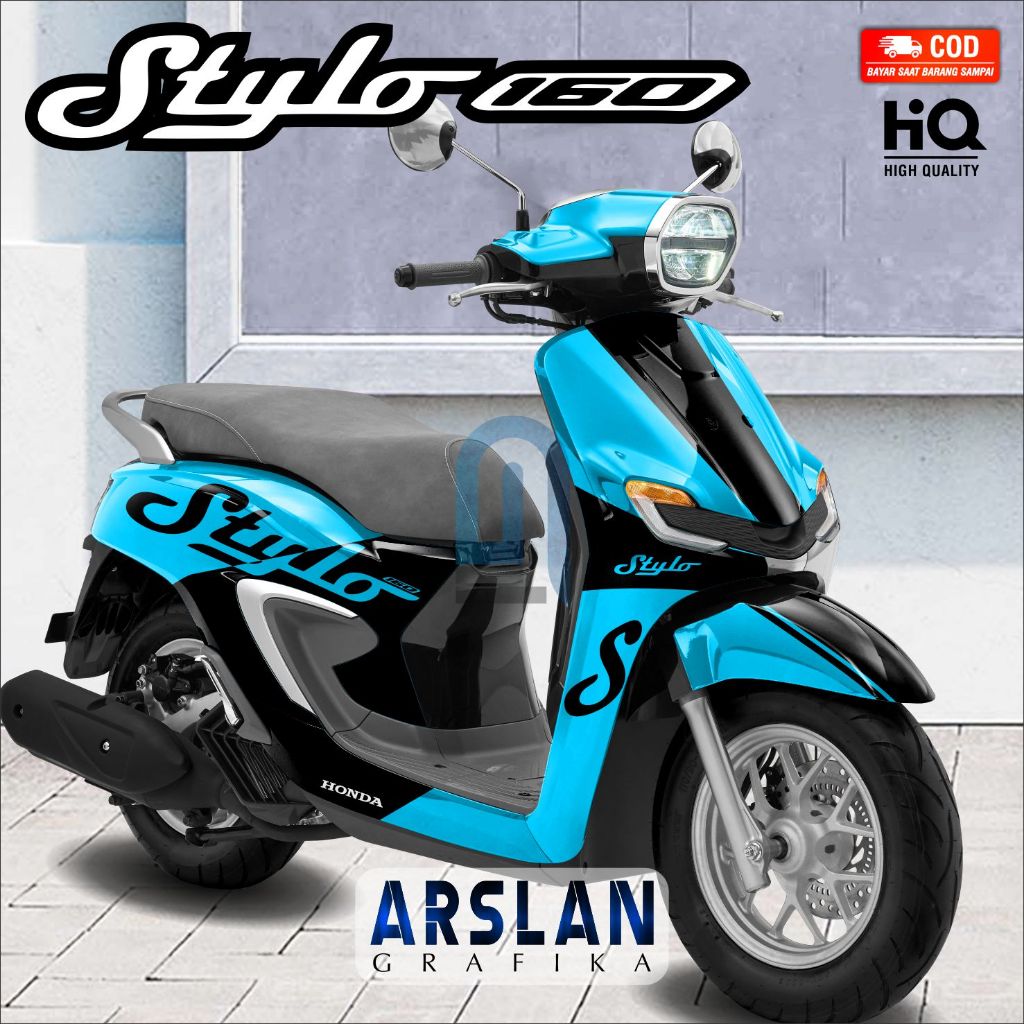 Decal Stylo 160 FullBody สติกเกอร์ Stylo 160 Full Body Striping Fullbody STYLO 160 ล่าสุด Simple