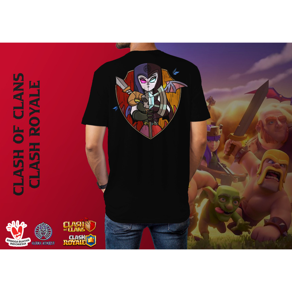 เสื้อยืด Clans Clash Royale The Witches