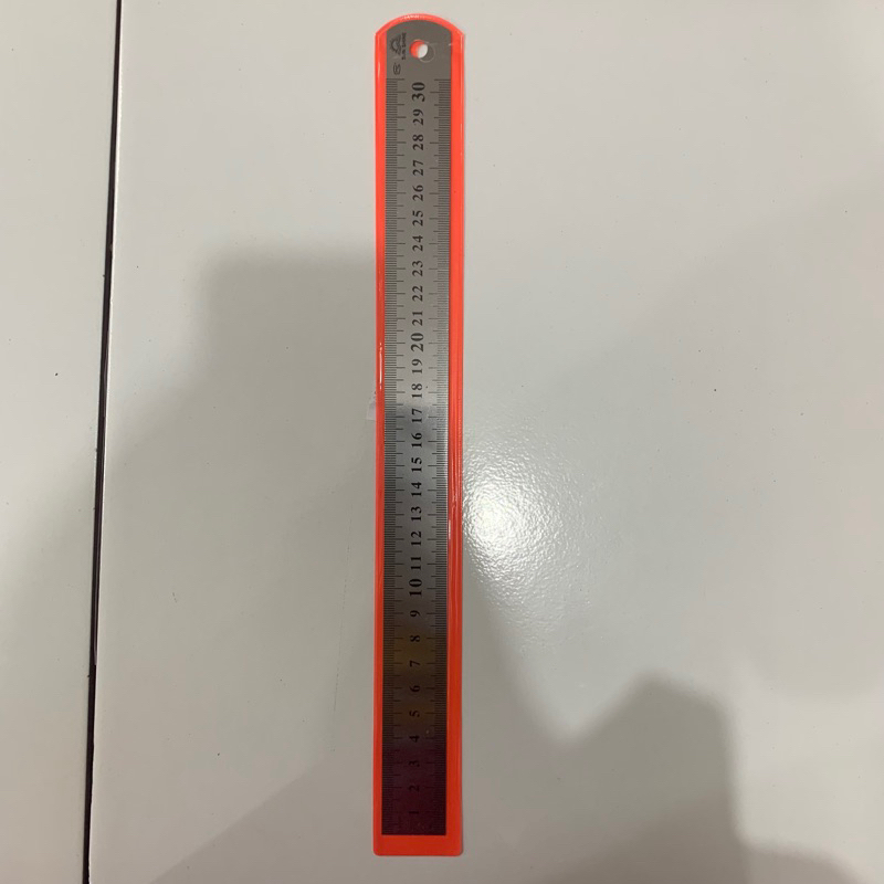 ไม้บรรทัดสแตนเลส 30 ซม. SUN SHINE ไม้บรรทัด