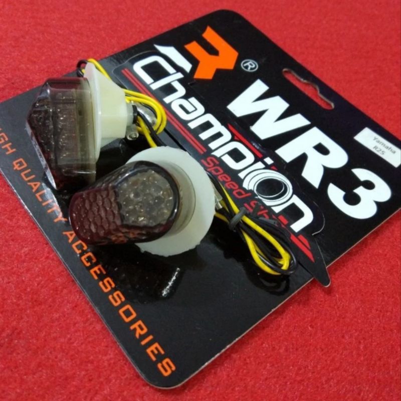 ไฟเลี้ยวขนาดเล็ก เมาในตัว WR3 Kawasaki Ninja 150 RR ZX 150 150RR ZX150