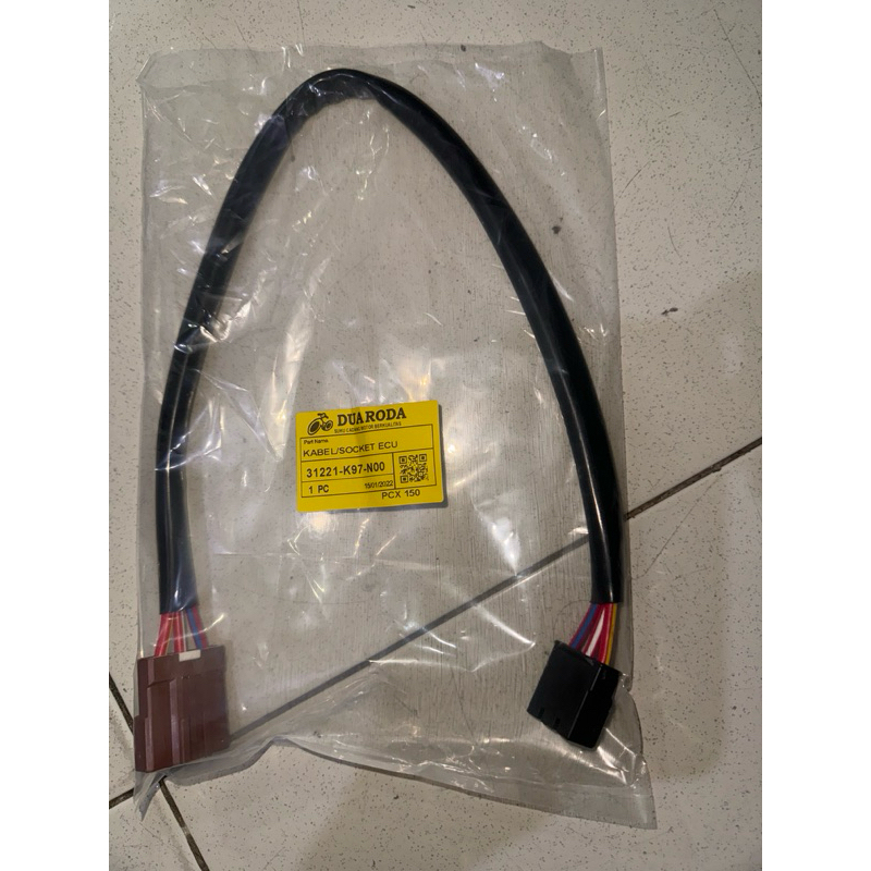 (DR). สาย/เต้ารับ Ecu PCX150 (60ซม.)