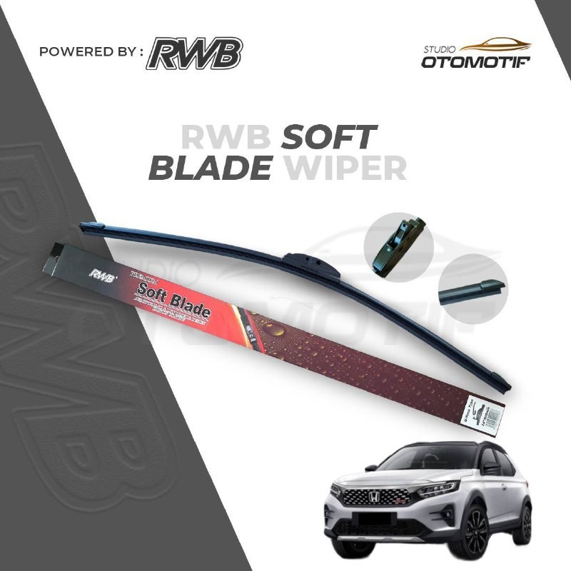 RWB S52 WIPER HONDA WRV RS 2022 SOFT FRAMELESS