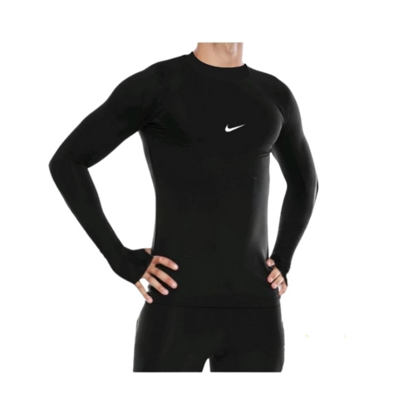 Baselayer jumbo ไซส์ใหญ่ เสื้อกีฬาสีกรมท่า แขนกีฬา