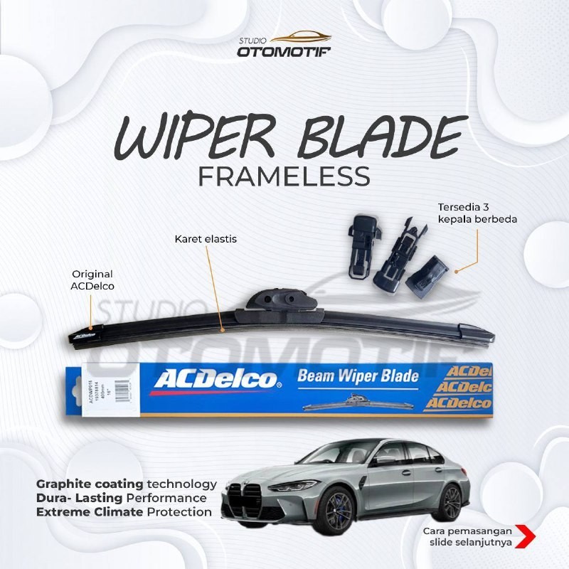 WIPER BMW M3 G80 2022 Acdelco Beam Frameless