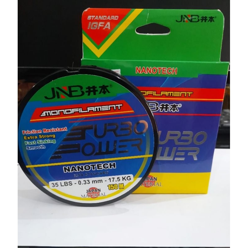 JNB TURBO POWER FISHING LINE 150M
