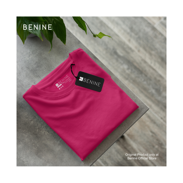 Benine Plain Pink Fanta T-Shirt / เสื้อยืด Distro Premium / เสื้อยืดผู้ชายและผู้หญิง / แขนสั้น