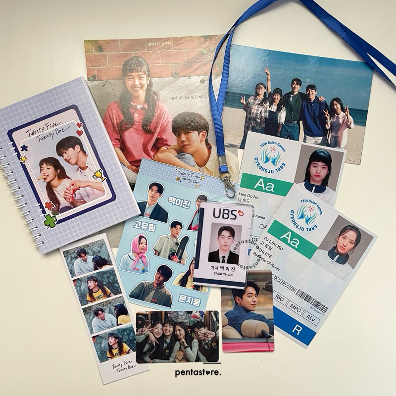 Twenty Five Twenty One 2521 Fankit Nam Joohyuk Kim Taeri Kdrama kit