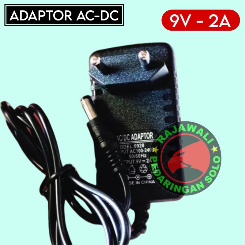 AC - DC 9V 2A ADAPTER