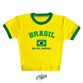 baby tee ringer tee brasil y2k style crop tee