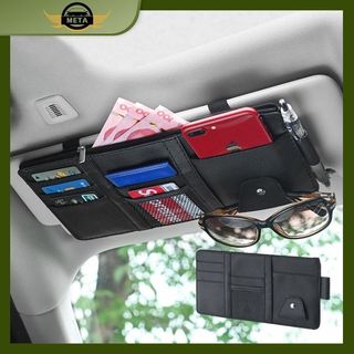 Tempat Kartu Sun Visor Car Organizer Tempat Card Holder Mobil Tempat Kartu Mobil Dompet Stnk