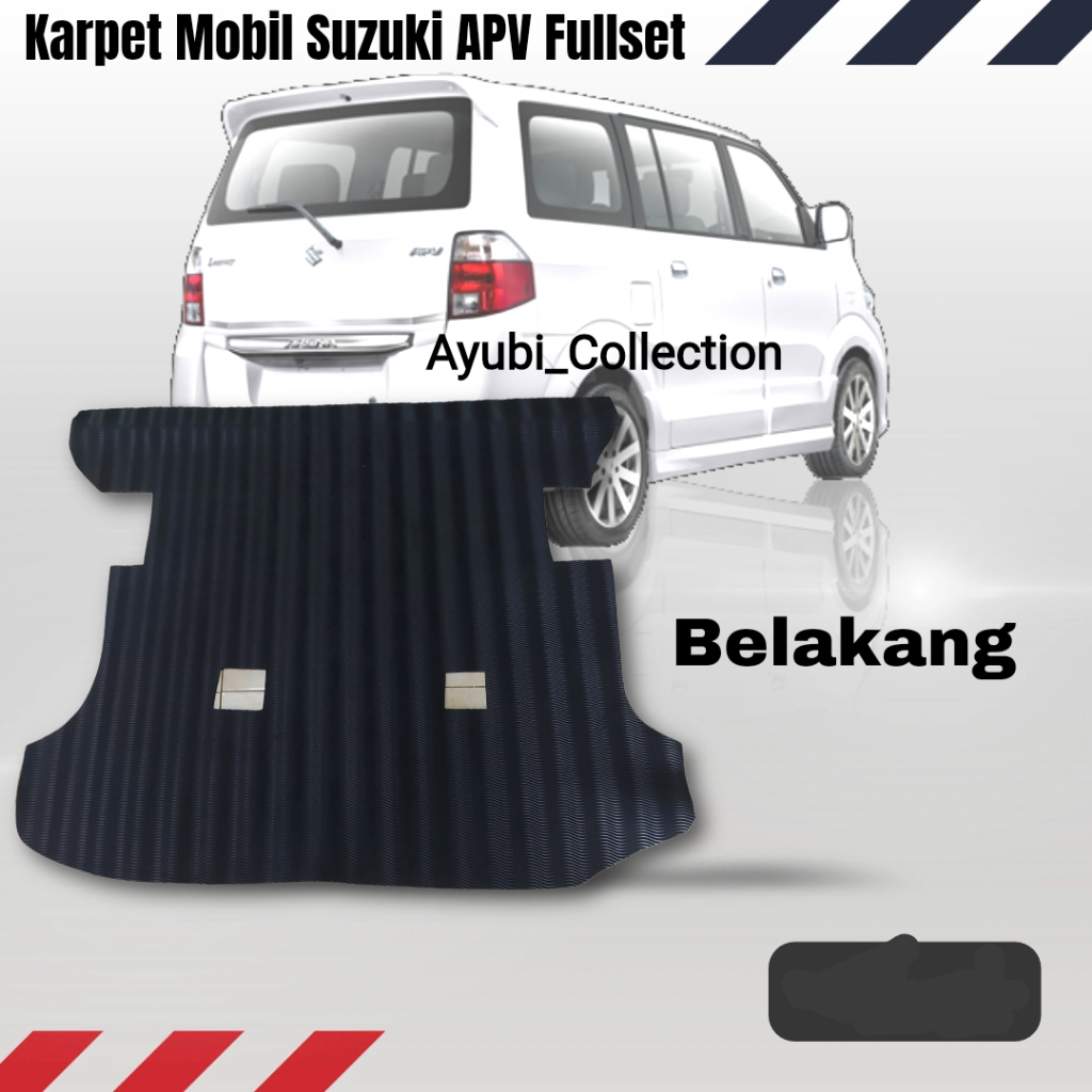 พรมรถยนต์ยาง / SUZUKI APV FLOOR CARPET / APV CARPET รูปที่ 4