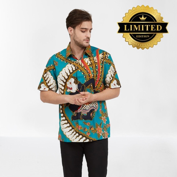 Pradawita Batik Regular Fit Nirwasita 2B (Tosca) - แขนสั้น