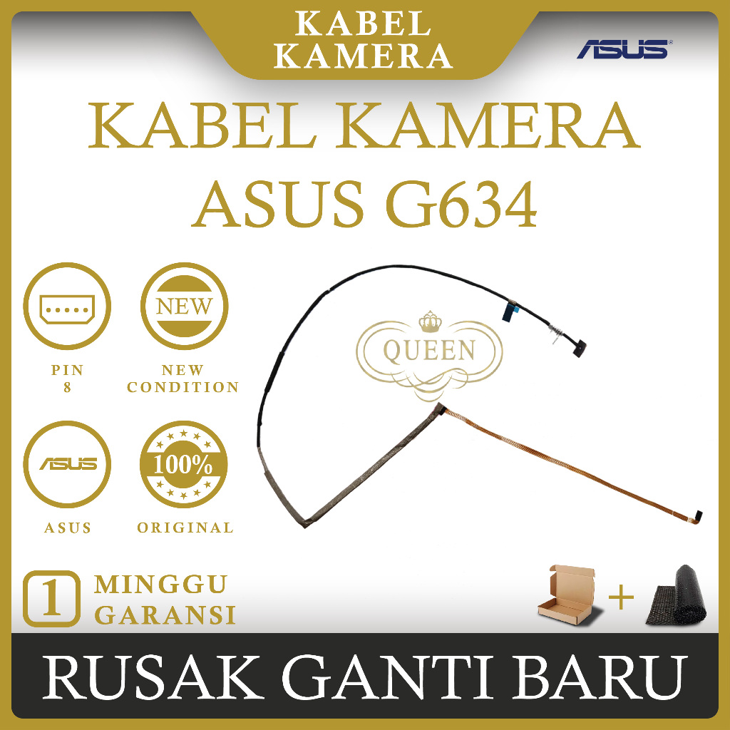 ASUS ROG Strix Scar 16 G634 G634JY สายกล้องแล็ปท็อปดั้งเดิม