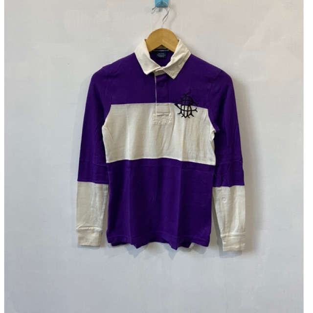 RALPH LAUREN เสื้อโปโลผู้หญิง LONGSLEEVE