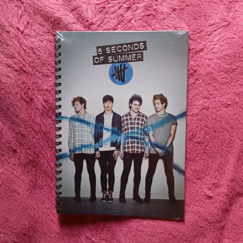 อัลบั้ม 5 วินาทีของ SUMMER 5SOS - SELF TITLED (FANZINE / NOTEBOOK EDITION) ซีดีอย่างเป็นทางการ ORIGI