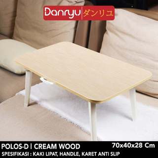 Polos D | Meja Lipat Portable Meja Portable Meja Belajar Meja Laptop Meja Belajar Lipat  70cm*40cm