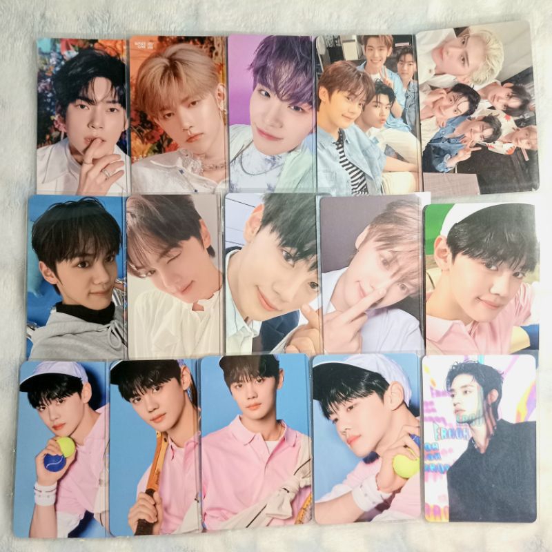 Photocard POB ZB1 ZHANGHAO HANBIN TERAE JIWOONG GYUVIN อย่างเป็นทางการ