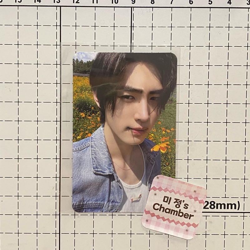 Photocard อย่างเป็นทางการ ENHYPEN Sunghoon เลือดสีส้ม LD Kpopmerch R1 Lucky Draw Kmerch รอบ 1