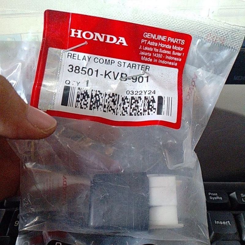 รีเลย์สตาร์ทอัตโนมัติ AHM 38501-kvb-901 ดั้งเดิม