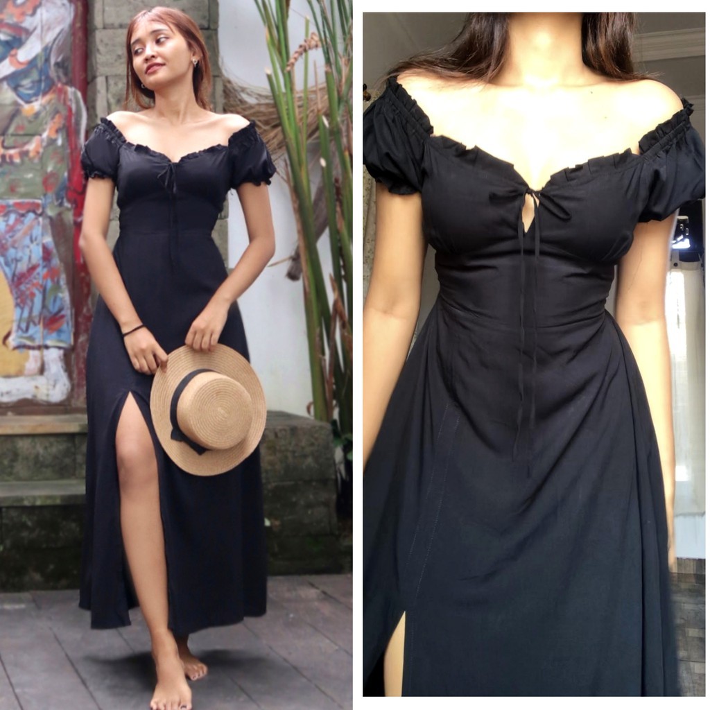 DANA SATIN SILK LONG DRESS