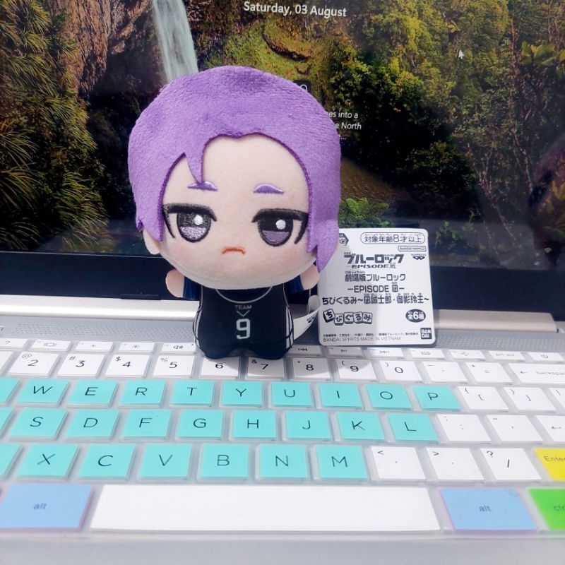 Chibigurumi Reo Mikage Jersey Blue Lock Plush