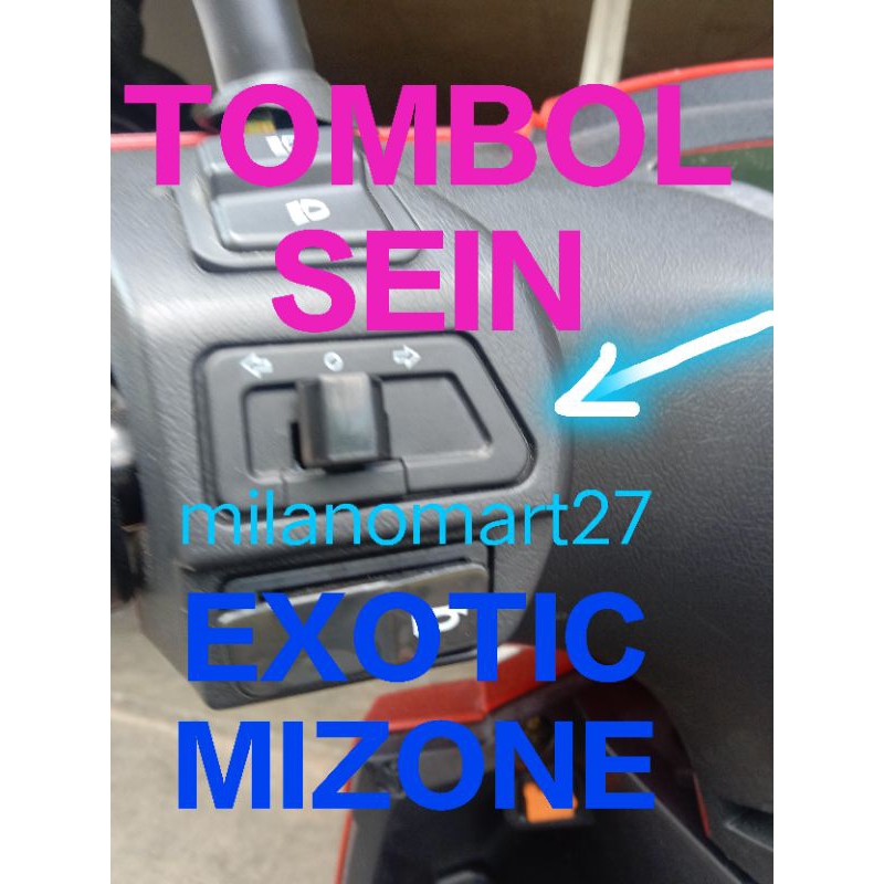 TOMBOL ปุ่มไฟเลี้ยว mizone ที่แปลกใหม่, สวิตช์ไฟเลี้ยวรถจักรยานยนต์ไฟฟ้า, mizone molis แปลกใหม่