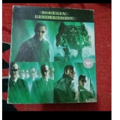 VCD Original Matrix Revolution Keanu Reeves