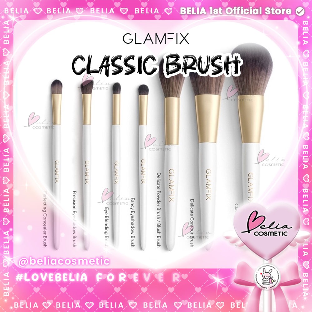 ❤ YOUTH YOUTH ❤ แกลมฟิกซ์ คลาสสิค | ละเอียดอ่อน | เรืองแสง เรืองแสง | แปรงแฟนซี | แปรงแต่งหน้า Glamf