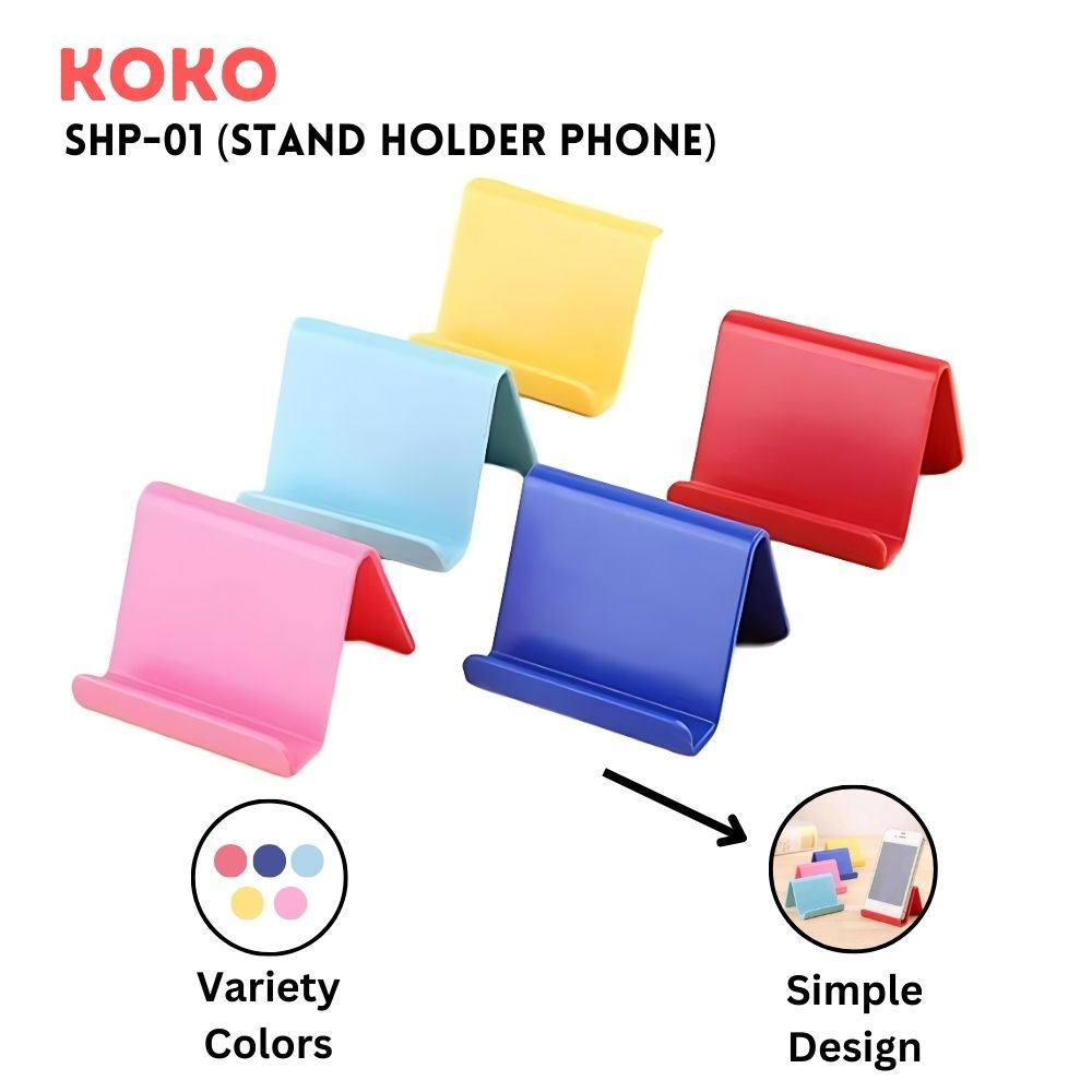 HP [H2O] Koko Phone Stand Holder, อุปกรณ์โทรศัพท์ Android โมเดิร์น, ที่วางโทรศัพท์