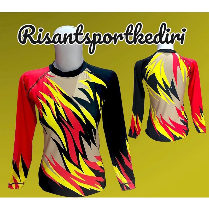RISANT SPORT KEDIRI / RISANTSPORTKEDIRI / AEROBIC GYMNASTIC CLOTHES / GYMNASTICS CLOTHES / ชุดกีฬาผู