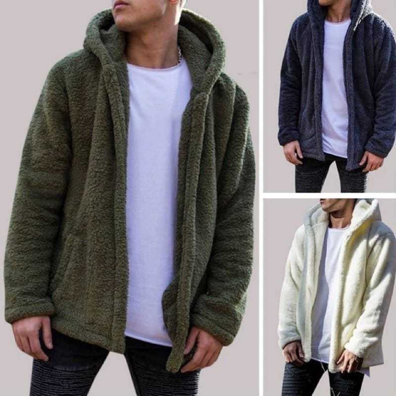 ผู้ชาย/ผู้หญิง SHERPA JACKET/MENS-WOMENS HOODIE/ADULT SHERPA JACKET/ADULT SHERPA HOODIE
