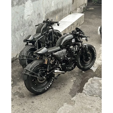 UNIVERSAL กระจกทรงกลม PNP XSR155 CAFE RACER VESPA อัตโนมัติ