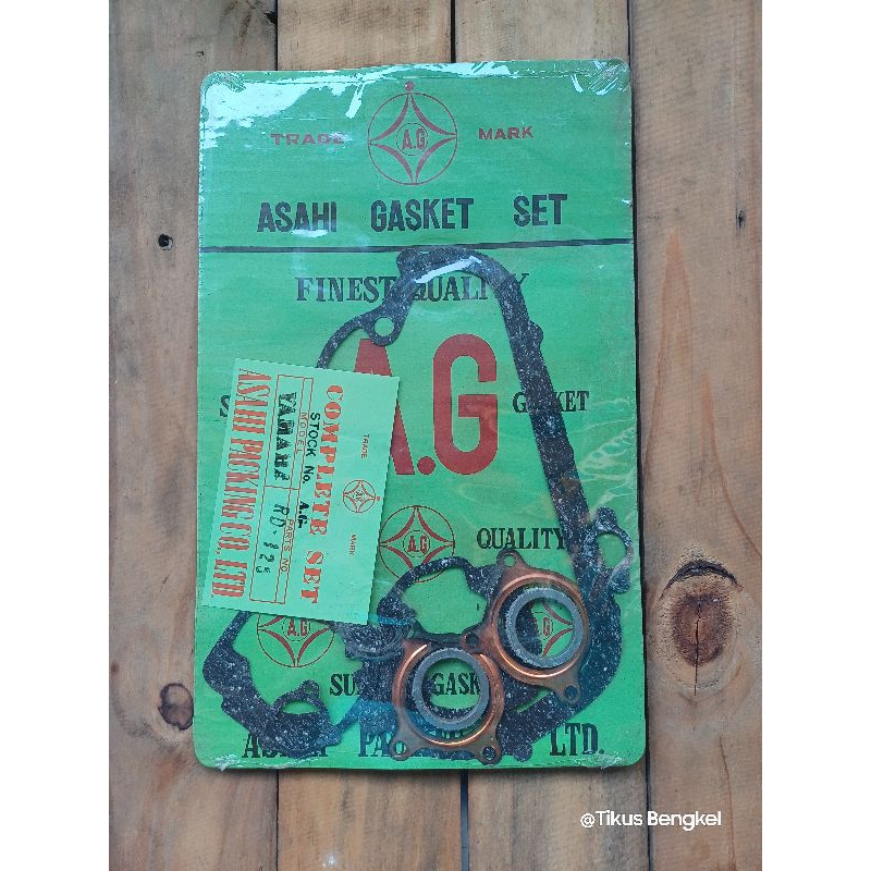 ชุดปะเก็นบรรจุ Yamaha RD125 RD 125 Twin Asahi