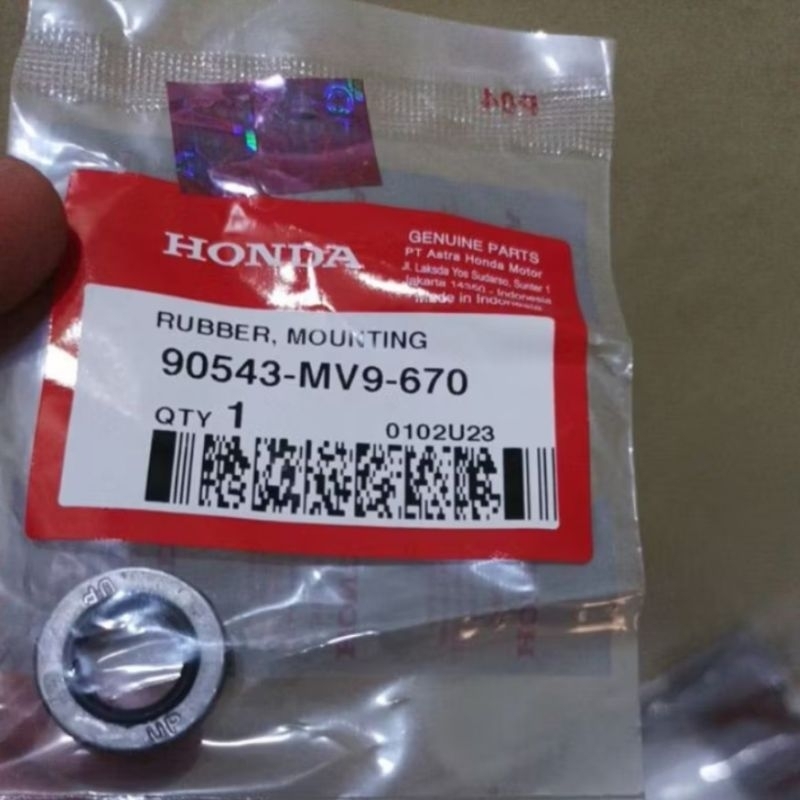 90543-MV9-670 RUBBER MOUNTING ซีลหัว bolt Honda Beat Vario Spacy Scoopy CS1 Sonic CB150 CBR150 CBR250 Genio Revo Verza Forza Supra GTR CRF150 CRF250