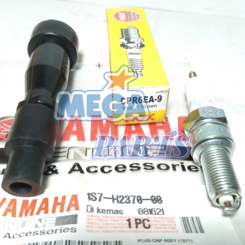 หัวเทียนสําหรับ Yamaha Jupiter MX Vixion Byson R15 1S7 + NGK CPR6EA-9 DOP KOP หัวเทียน